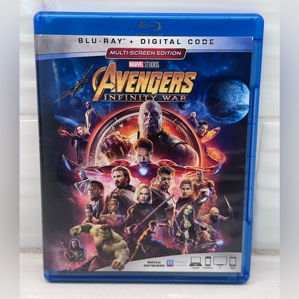 Avengers: Infinity War (Blu-ray, 2018) Multi Screen Edition - Robert Downey Jr